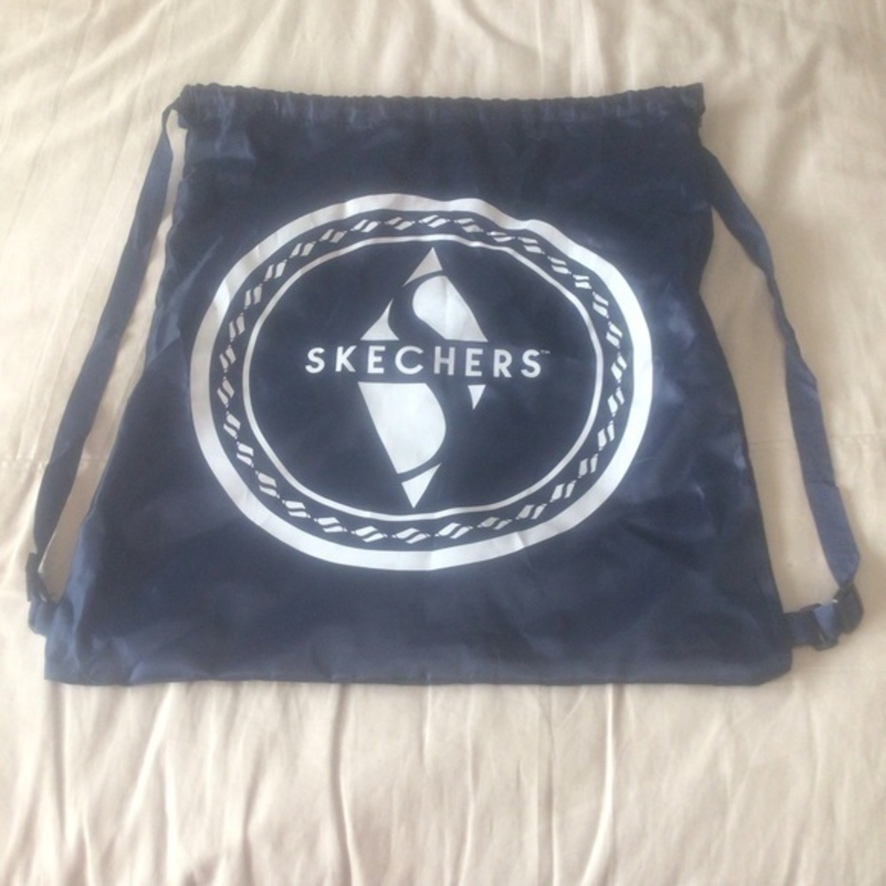 Mens Sketchers bag back pack cinch sack